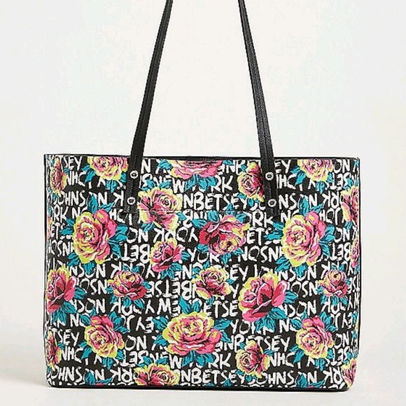 Torrid Betsey Johnson Tote New York Floral - Picture 3 of 6